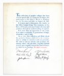 ''We Shall Overcome'' First Edition Portfolio From the ''March on Washington'' -- Scarce Complete Portfolio of Five Collages Issued by the National Urban League as a Memento for Marchers