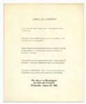 ''We Shall Overcome'' First Edition Portfolio From the ''March on Washington'' -- Scarce Complete Portfolio of Five Collages Issued by the National Urban League as a Memento for Marchers