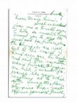 Ty Cobb Autograph Letter Signed -- ''...new park they say wonderful Candlestick Park they call it...''