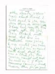 Ty Cobb Autograph Letter Signed -- ''...new park they say wonderful Candlestick Park they call it...''