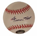 Willie Mays Signed Official Major League Baseball With Mays Hologram Certifying Authenticity -- Also With JSA COA