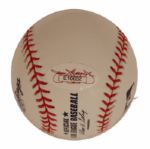 Willie Mays Signed Official Major League Baseball With Mays' Hologram Certifying Authenticity -- Also With JSA COA
