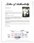 Hall of Famer Jackie Robinson Twice-Signed Photo Postcard -- With PSA/DNA COA for Both Signatures 