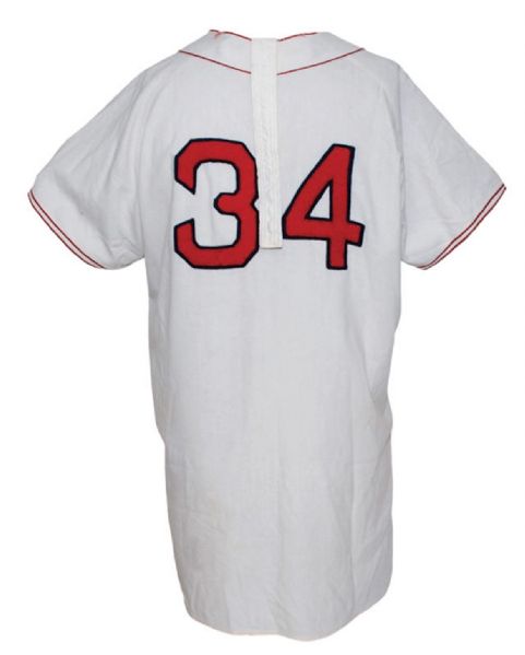 Rudy York Boston Red Sox Game-Worn Home Jersey -- 1961