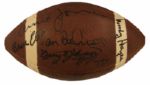 Ohio State Team-Signed Football -- Signed By Woody Hayes, Archie Griffin and Others on the 1974 & 1975 Team