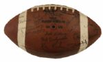 Ohio State Team-Signed Football -- Signed By Woody Hayes, Archie Griffin and Others on the 1974 & 1975 Team
