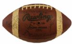 Ohio State Team-Signed Football -- Signed By Woody Hayes & Two-Time Heisman Trophy Winner Archie Griffin