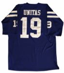 1970 Colts Jersey Signed by Johnny Unitas -- With JSA COA