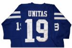 1970 Colts Jersey Signed by Johnny Unitas -- With JSA COA
