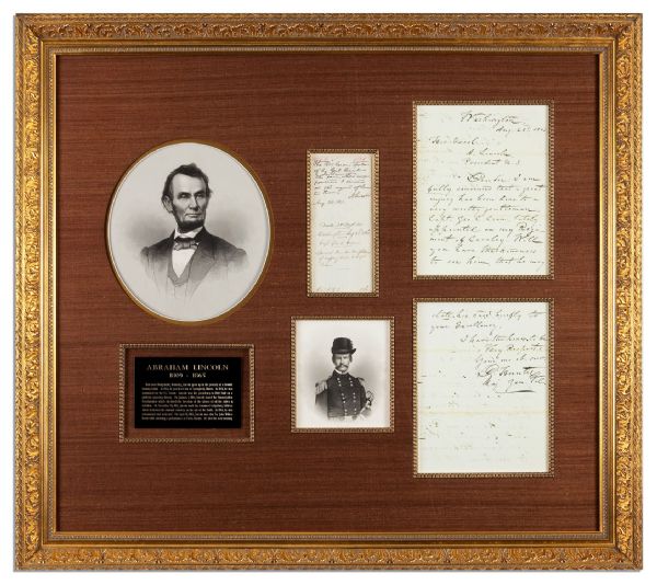 Abraham Lincoln Autograph Note Signed as President -- Regarding a Correspondence Received From Union General David Hunter