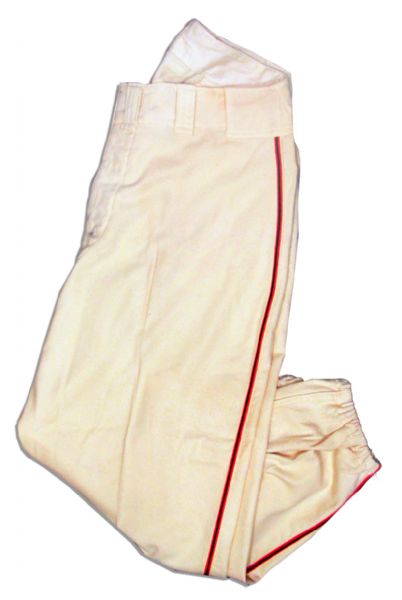 1951 New York Giants Pitcher Larry Jansen's Home Game Uniform -- Worn During the Year That the Giants Famously Won the National League Pennant