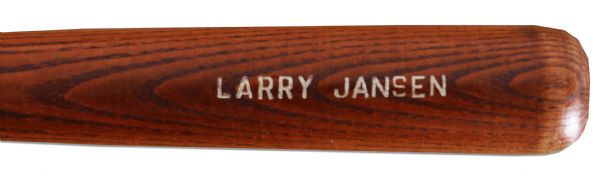 Larry Jansen Custom Miniature Baseball Bat