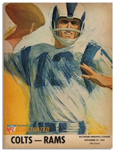 Lot of Ten 1960's Colts Programs