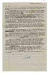 Dr. Seuss Typed Letter Signed With Literary Content -- Seuss Critiques Two Books at Length