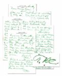 Ty Cobb Autograph Letter Signed -- ...new park they say wonderful Candlestick Park they call it...