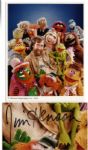 Puppeteer Jim Henson Signed Photo With the Muppets