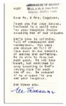 Mother Teresa Typed Letter Signed -- ...Do not lose heart, but continue to pray...