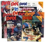 Lot of Ten 1970s Colts Programs