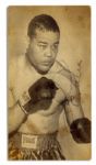 Joe Louis Signed Photo -- With JSA LOA