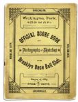 1889 Brooklyn Base Ball Club Program