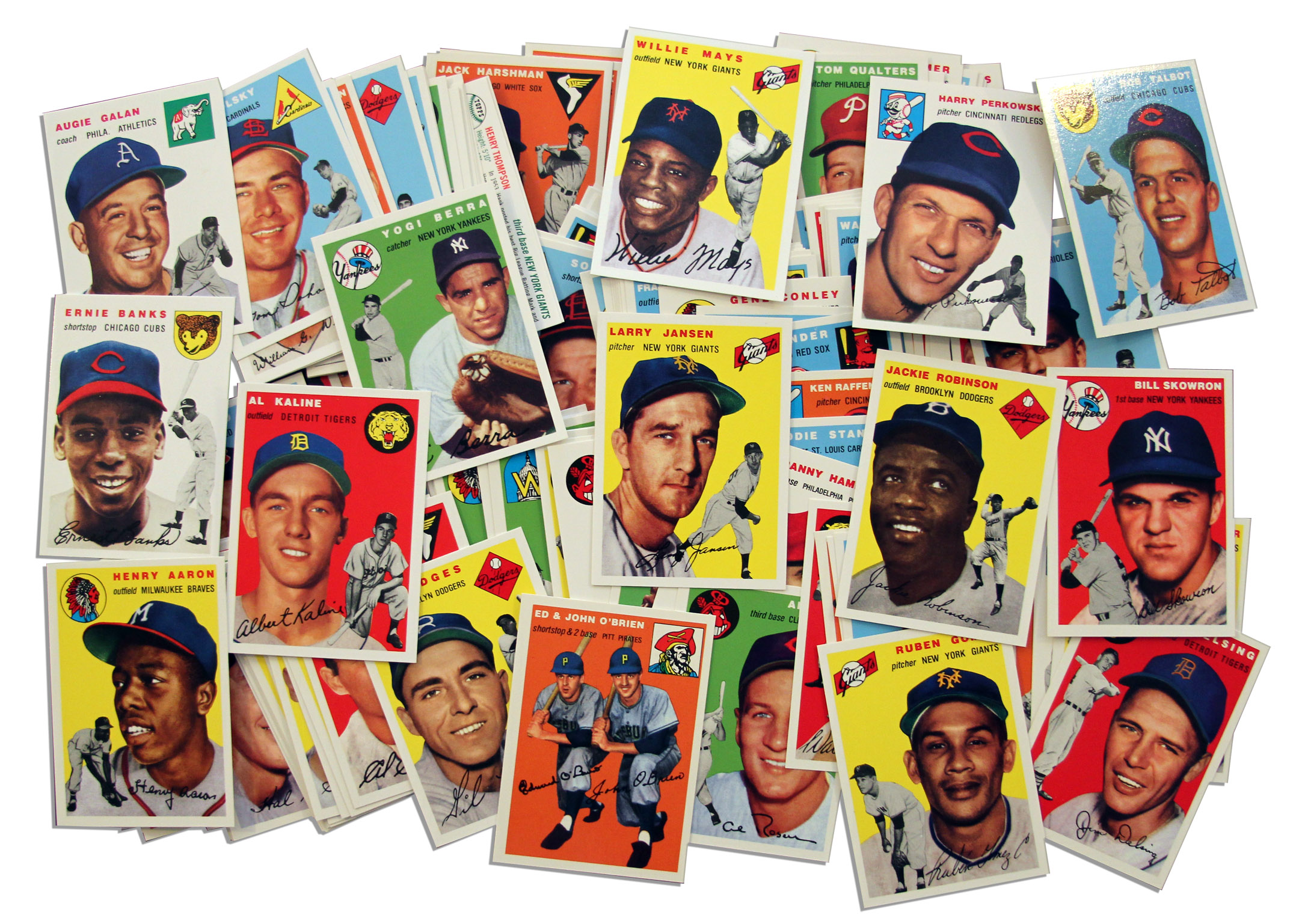 lot-detail-complete-reprint-set-of-topps-1954-baseball-cards-from