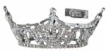 Exquisite Miss America Crown -- Encrusted With Swarovsky Crystals & With Official Miss America Engraving -- Scarce