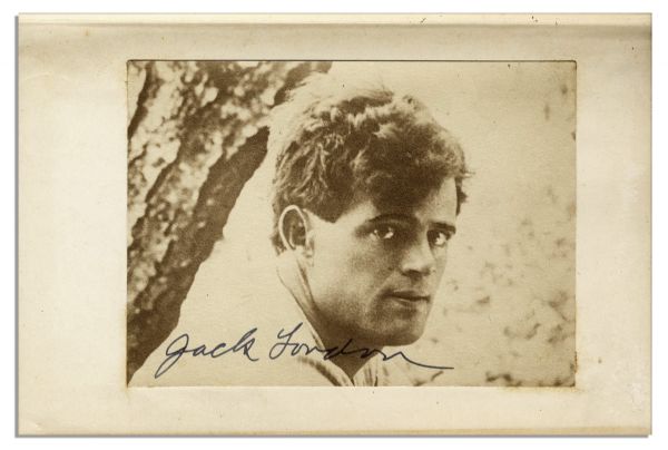 Attractive Jack London Signed Photo