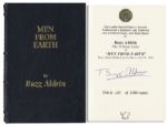 Buzz Aldrin Limited Edition Signed Copy of Men From Earth -- Numbered 1,080 of 1,500 -- Near Fine
