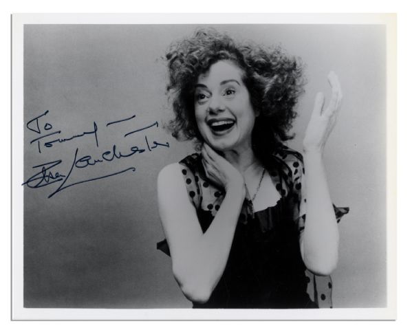 Bride of Frankenstein Actress Elsa Lanchester Signed 10'' x 8'' Glossy Photo -- ''To Tommy - Elsa Lanchester'' -- Near Fine