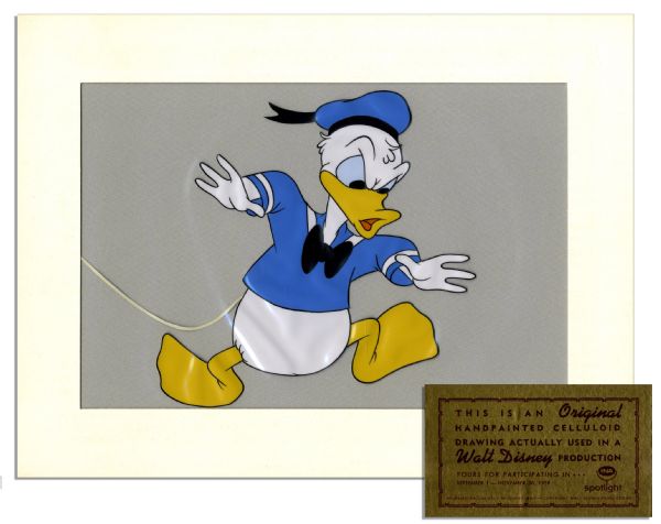 1959 Donald Duck Disney Animation Celluloid