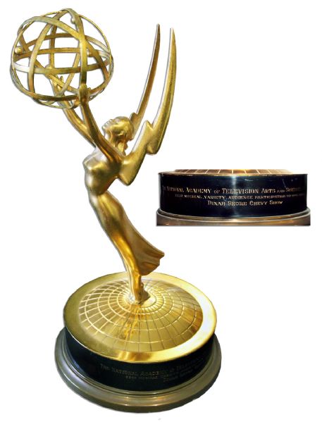 Rare 1950's Emmy -- Dinah Shore's Emmy Award For the ''The Dinah Shore Chevy Show''