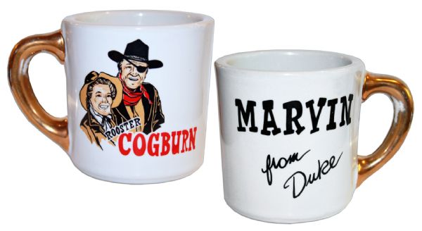 One-of-a-Kind ''Rooster Cogburn'' Mug -- The Sequel to ''True Grit,'' Starring John Wayne as Rooster