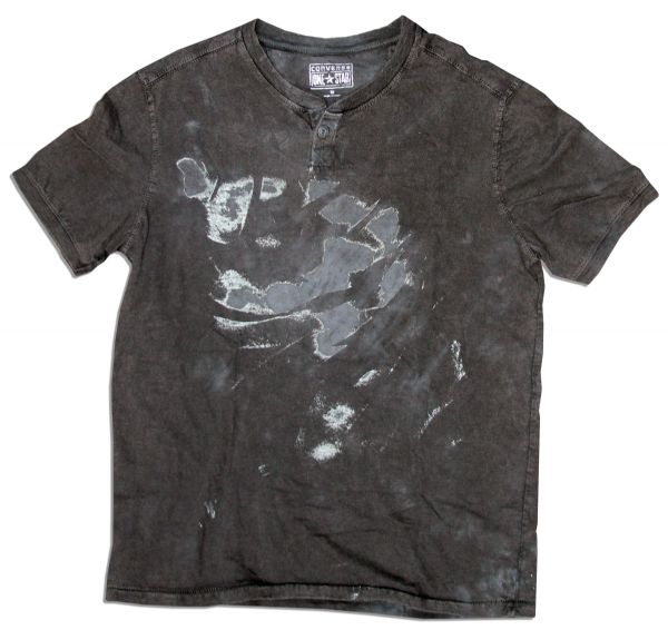 Mark Wahlberg Worn Shirt From His Hit Comedy Film, ''Ted'' -- Distressed by Production For The Painting Scene