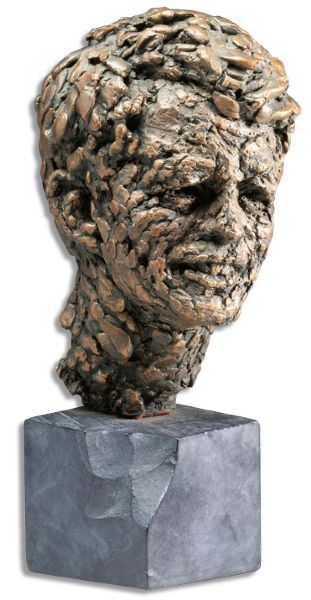 Bust Sculpture of Robert F. Kennedy -- From the Robert McNamara Collection