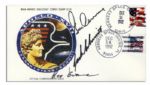 Apollo 17 Astronaut Signed Cover -- The Last Manned Mission to the Moon -- With COA From Gene Cernan