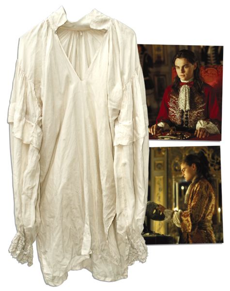 Leonardo DiCaprio Screen-Worn Night Gown From the Hit Film ''The Man in the Iron Mask''