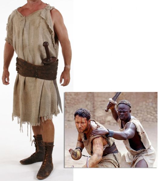 Screen-Worn Costume From ''Gladiator'' -- The Moroccan Arena Scenes 