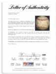 World Series Champion 1954 New York Giants Team Signed Baseball -- Willie Mays & 28 More -- With PSA/DNA COA