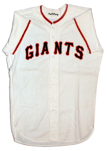 New York Giants Jersey From The 1950's for Their Batboy -- Fine