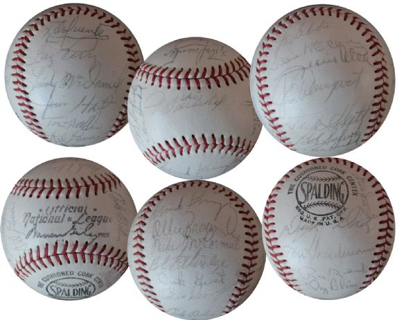 1967 San Francisco Giants Team Signed Baseball -- Tito Fuentes & 25 More
