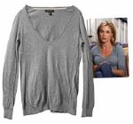 Julie Bowen Screen-Worn Sweater From Modern Family -- From the Much-Anticipated Gay Kiss Episode