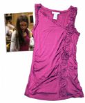 Sarah Hyland Screen-Worn Pink Top From the First Season of Modern Family