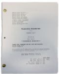 Two Desperate Housewives Production-Used Scripts