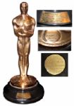 Singular Oscar Won by 1933s Little Women Starring Katharine Hepburn -- Presented to The Screenwriters For Their Adaptation of Lousia May Alcotts Wildly Popular Novel
