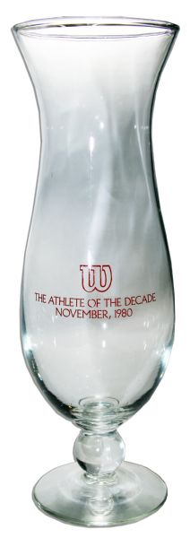 Arthur Ashe's Wilson Athlete of the Decade Award From 1980 -- The Year Ashe Retired From Tennis