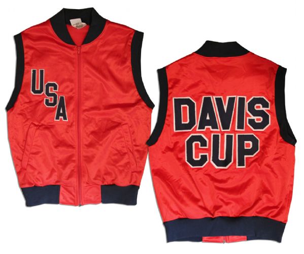 Arthur Ashe's U.S. Davis Cup Team Vest