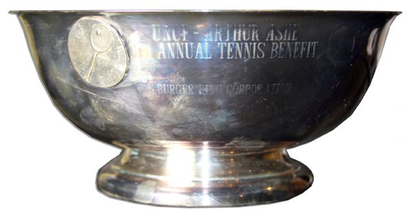 Arthur Ashe's United Negro College Fund Tennis Benefit Silver Bowl