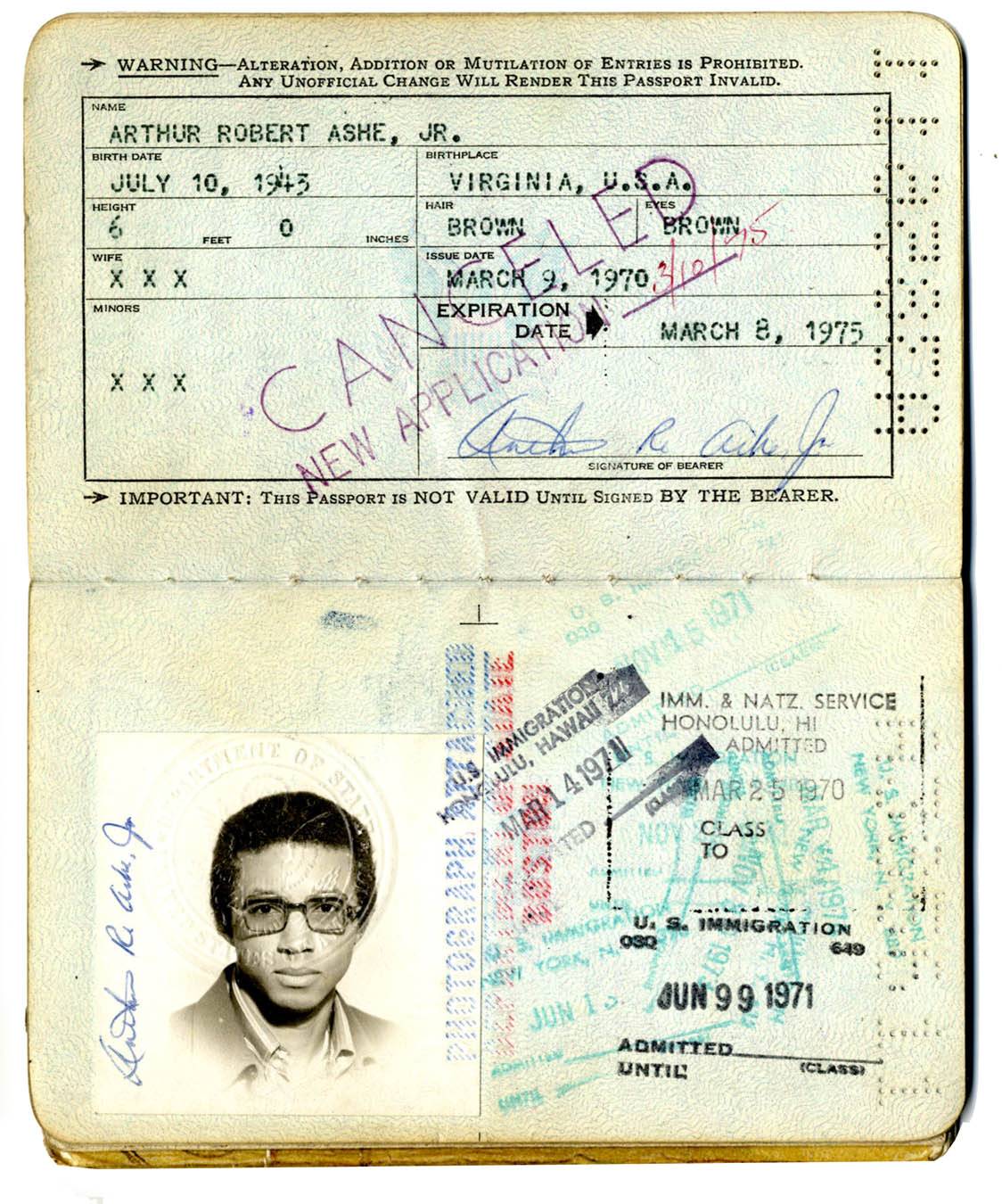 Паспорт юар