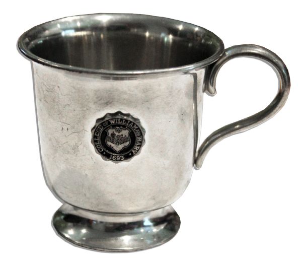 Arthur Ashe's College of William & Mary 1992 Fraternity Silver Cup