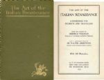 1913 Edition of The Art of the Italian Renaissance